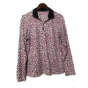 Tail White Label Golf Leopard Cheetah Sweater